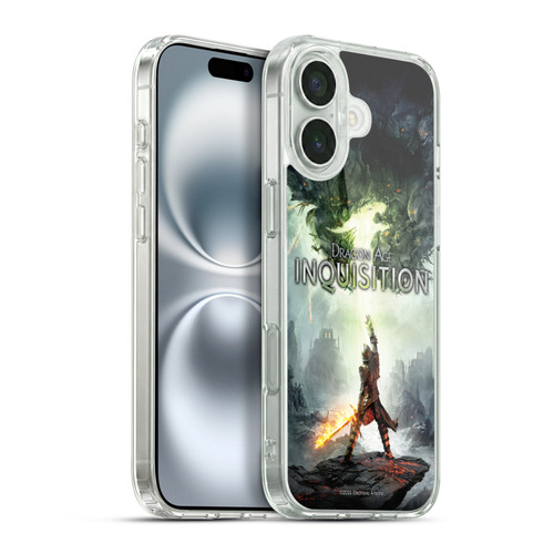 EA Bioware Dragon Age Inquisition Graphics Key Art 2014 Soft Gel Case for Apple iPhone 16 Plus & MagSafe