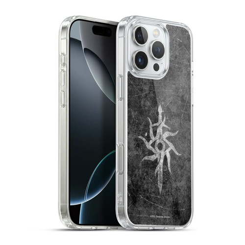 EA Bioware Dragon Age Inquisition Graphics Distressed Symbol Soft Gel Case for Apple iPhone 16 Pro Max & MagSafe