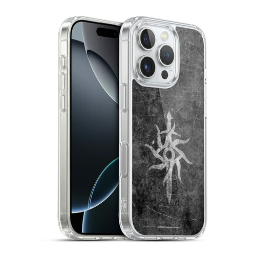 EA Bioware Dragon Age Inquisition Graphics Distressed Symbol Soft Gel Case for Apple iPhone 16 Pro & MagSafe