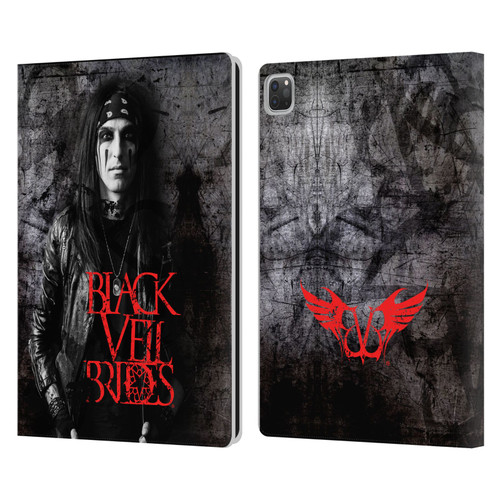 Black Veil Brides Band Members CC Leather Book Wallet Case Cover For Apple iPad Pro 13 M4 2024