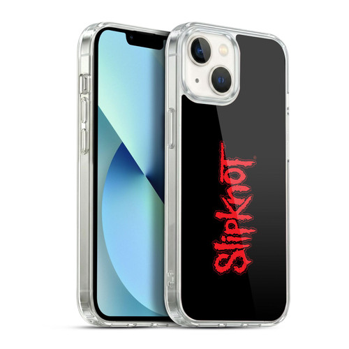 Slipknot Key Art Text Soft Gel Case for Apple iPhone 13