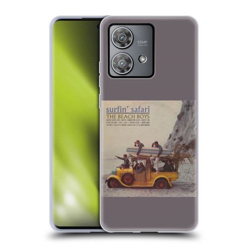 The Beach Boys Album Cover Art Surfin Safari Soft Gel Case for Motorola Edge 40 Neo 5G