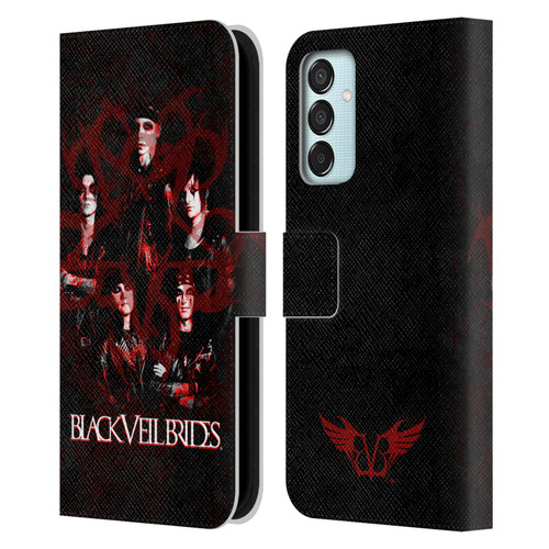 Black Veil Brides Band Members Group Leather Book Wallet Case Cover For Samsung Galaxy M15/F15 5G