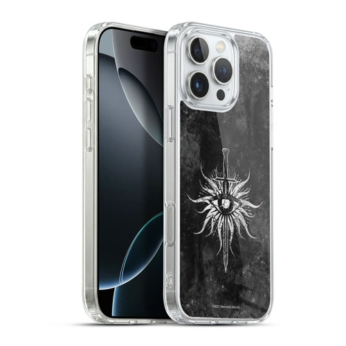 EA Bioware Dragon Age Heraldry Inquisition Distressed Soft Gel Case for Apple iPhone 16 Pro Max & MagSafe