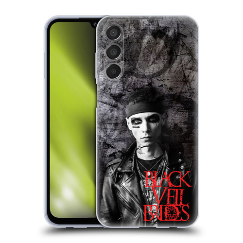 Black Veil Brides Band Members Andy Soft Gel Case for Samsung Galaxy M15/F15 5G