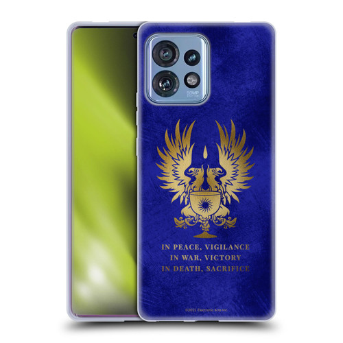 EA Bioware Dragon Age Heraldry Grey Wardens Gold Soft Gel Case for Motorola Moto Edge 40 Pro