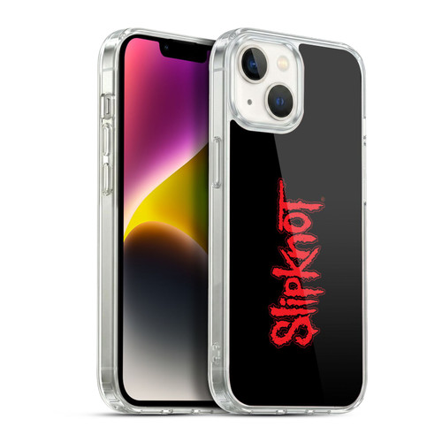 Slipknot Key Art Text Soft Gel Case for Apple iPhone 14