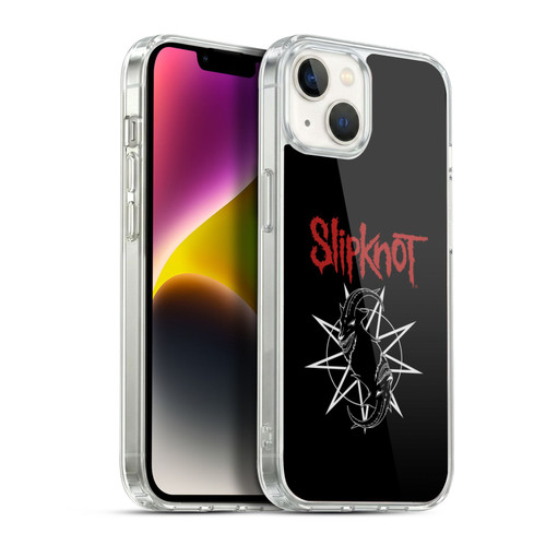 Slipknot Key Art Goat Logo Soft Gel Case for Apple iPhone 14 Plus