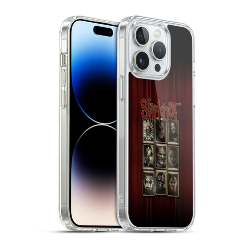 Slipknot Key Art Covered Faces Soft Gel Case for Apple iPhone 14 Pro Max