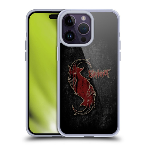 Slipknot Key Art Red Goat Soft Gel Case for Apple iPhone 14 Pro Max