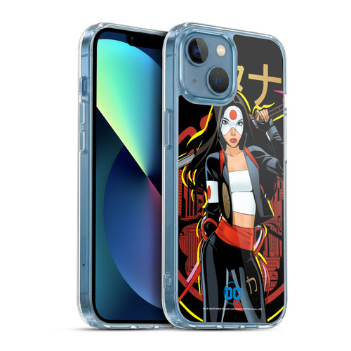 DC Women Core Compositions Katana Soft Gel Case for Apple iPhone 13 Mini & MagSafe