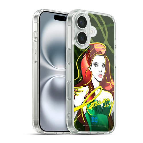 DC Women Core Compositions Ivy Soft Gel Case for Apple iPhone 16 & MagSafe