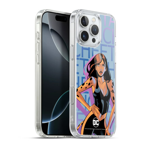 DC Women Core Compositions Cheetah Soft Gel Case for Apple iPhone 16 Pro Max & MagSafe