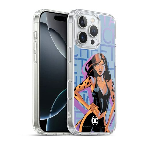 DC Women Core Compositions Cheetah Soft Gel Case for Apple iPhone 16 Pro & MagSafe