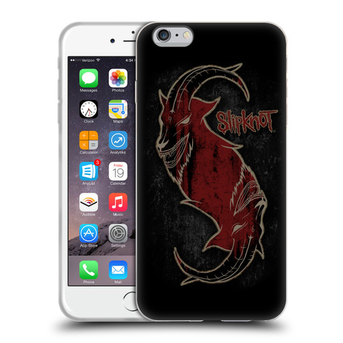 Slipknot Key Art Red Goat Soft Gel Case for Apple iPhone 6 Plus / iPhone 6s Plus