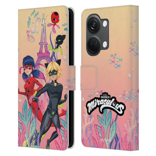 Miraculous Tales of Ladybug & Cat Noir Aqua Ladybug Aqua Power Leather Book Wallet Case Cover For OnePlus Nord 3 5G