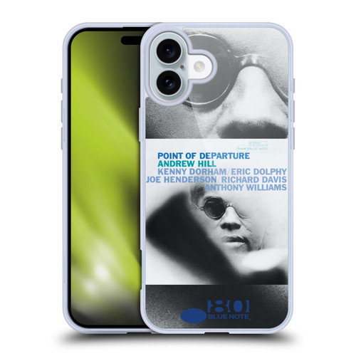 Blue Note Records Albums Andew Hill Point Of Departure Soft Gel Case for Apple iPhone 16 Plus