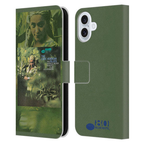 Blue Note Records Albums Horace Silver Cape Verdean Leather Book Wallet Case Cover For Apple iPhone 16 Plus