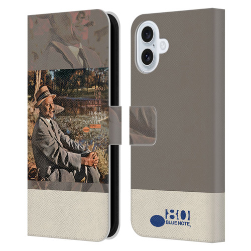 Blue Note Records Albums Horace Silver Song Father Leather Book Wallet Case Cover For Apple iPhone 16 Plus