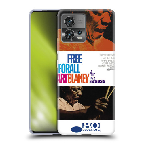 Blue Note Records Albums Art Blakey Free For All Soft Gel Case for Motorola Moto Edge 30 Fusion