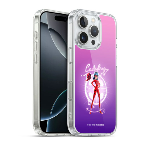 Miraculous Ladybug Graphics Ladybug Soft Gel Case for Apple iPhone 16 Pro & MagSafe