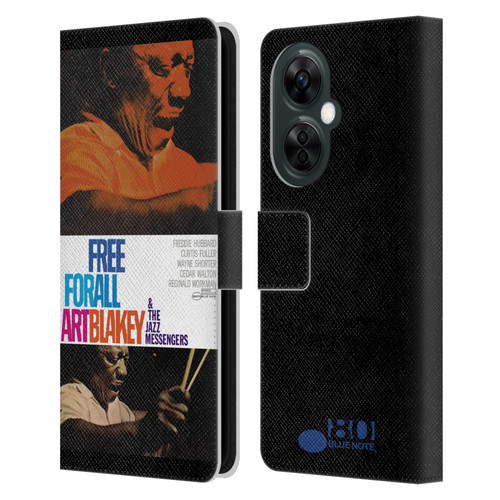 Blue Note Records Albums Art Blakey Free For All Leather Book Wallet Case Cover For OnePlus Nord CE 3 Lite 5G