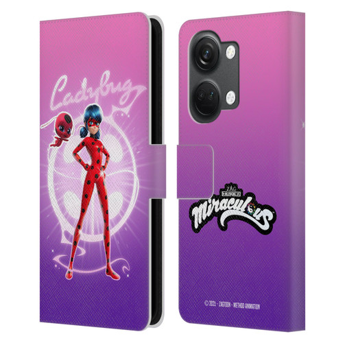 Miraculous Tales of Ladybug & Cat Noir Graphics Ladybug Leather Book Wallet Case Cover For OnePlus Nord 3 5G