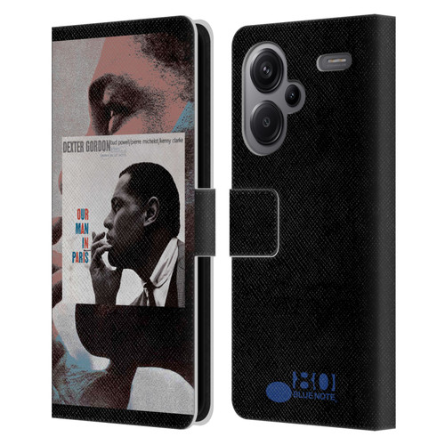 Blue Note Records Albums Dexter Gordon Our Man In Paris Leather Book Wallet Case Cover For Xiaomi Redmi Note 13 Pro Plus 5G