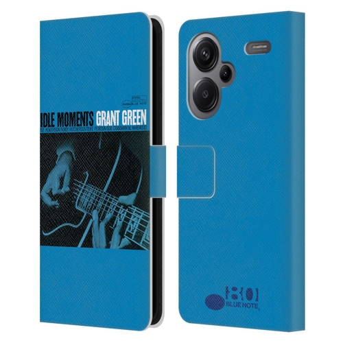 Blue Note Records Albums Grant Green Idle Moments Leather Book Wallet Case Cover For Xiaomi Redmi Note 13 Pro Plus 5G