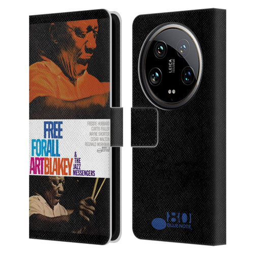 Blue Note Records Albums Art Blakey Free For All Leather Book Wallet Case Cover For Xiaomi 14 Ultra