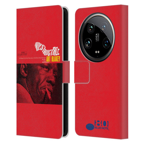 Blue Note Records Albums Art Blakey Indestructible Leather Book Wallet Case Cover For Xiaomi 14 Ultra