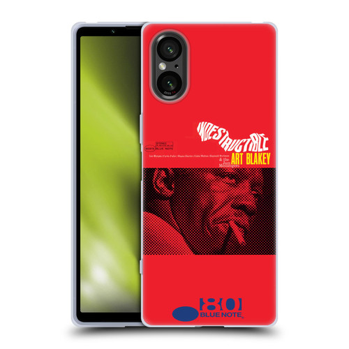 Blue Note Records Albums Art Blakey Indestructible Soft Gel Case for Sony Xperia 5 V 5G