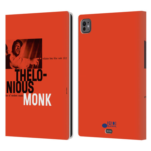 Blue Note Records Albums 2 Thelonious Monk Leather Book Wallet Case Cover For Apple iPad Pro 11 M4 2024