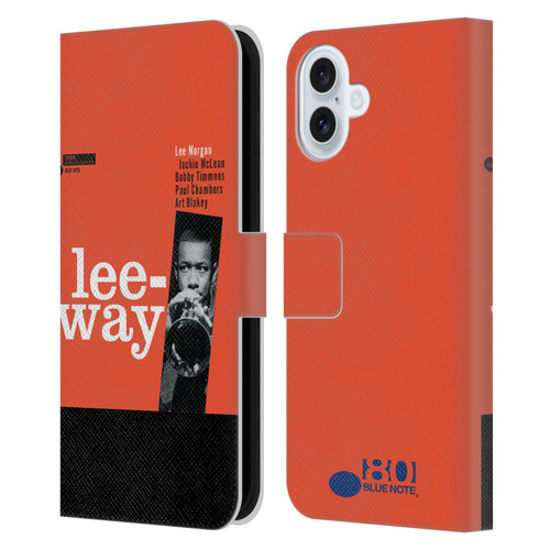 Blue Note Records Albums 2 Lee Morgan Lee-Way Leather Book Wallet Case Cover For Apple iPhone 16 Plus