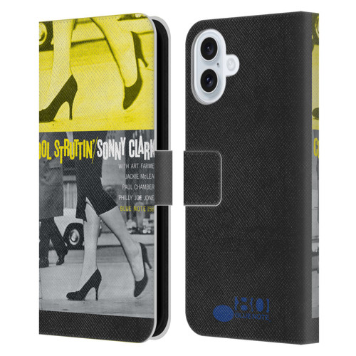 Blue Note Records Albums 2 Sonny Clark Cool Struttin' Leather Book Wallet Case Cover For Apple iPhone 16 Plus