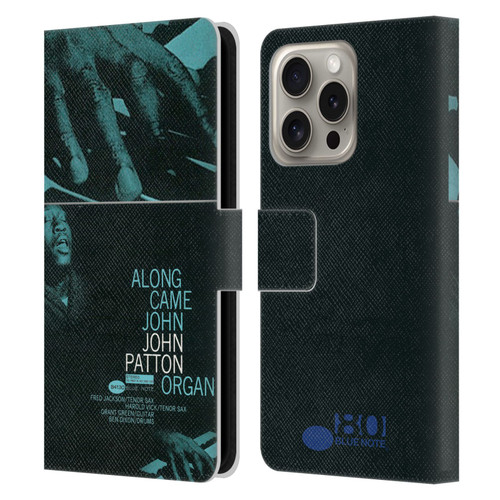 Blue Note Records Albums 2 John Patton Along Came John Leather Book Wallet Case Cover For Apple iPhone 16 Pro