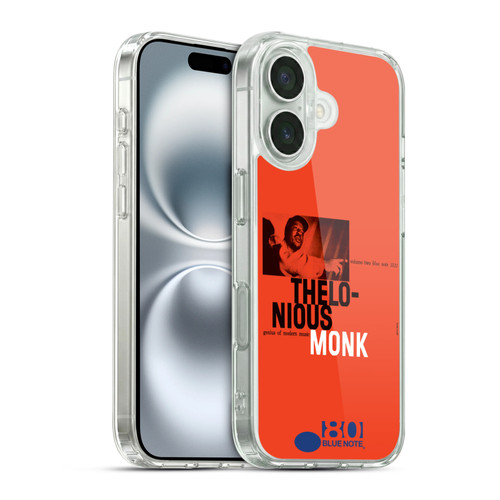 Blue Note Records Albums 2 Thelonious Monk Soft Gel Case for Apple iPhone 16 & MagSafe