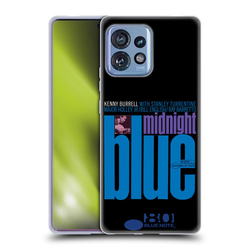 Blue Note Records Albums 2 Kenny Burell Midnight Blue Soft Gel Case for Motorola Moto Edge 40 Pro