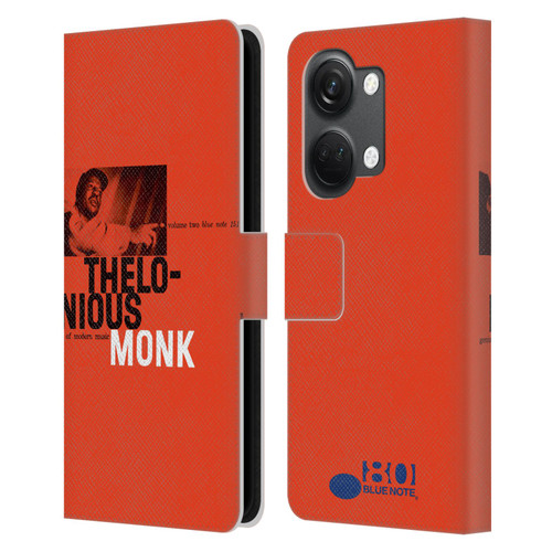 Blue Note Records Albums 2 Thelonious Monk Leather Book Wallet Case Cover For OnePlus Nord 3 5G