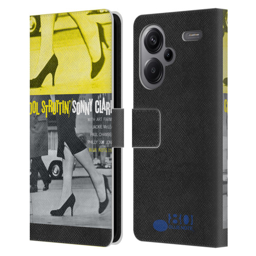 Blue Note Records Albums 2 Sonny Clark Cool Struttin' Leather Book Wallet Case Cover For Xiaomi Redmi Note 13 Pro Plus 5G