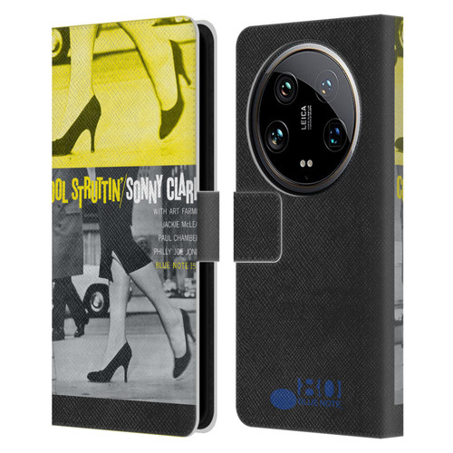 Blue Note Records Albums 2 Sonny Clark Cool Struttin' Leather Book Wallet Case Cover For Xiaomi 14 Ultra
