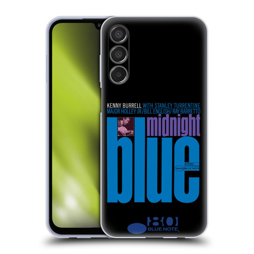 Blue Note Records Albums 2 Kenny Burell Midnight Blue Soft Gel Case for Samsung Galaxy M15/F15 5G