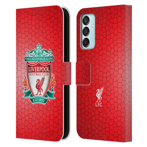 Liverpool Football Club Crest 2 Red Pixel 1 Leather Book Wallet Case Cover For Samsung Galaxy M15/F15 5G