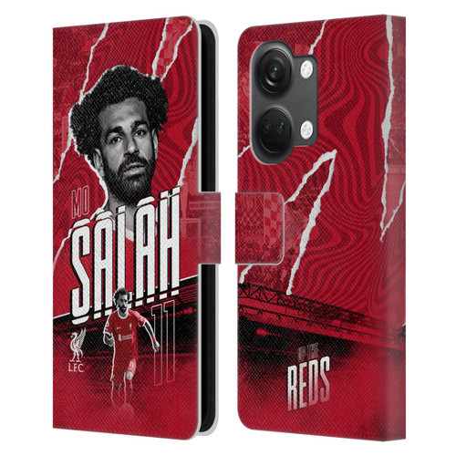 Liverpool Football Club 2023/24 First Team Mohamed Salah Leather Book Wallet Case Cover For OnePlus Nord 3 5G