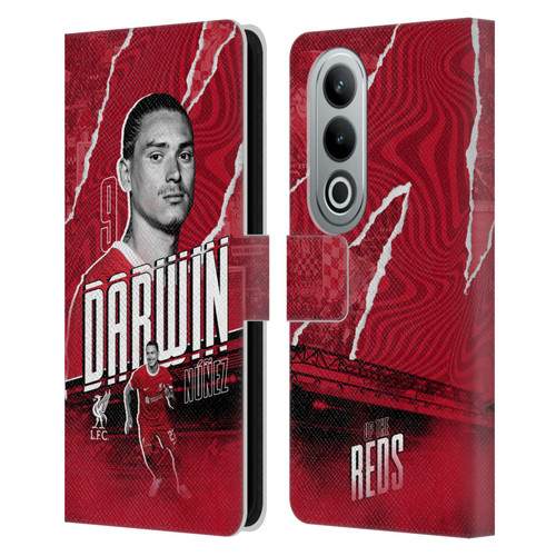 Liverpool Football Club 2023/24 First Team Darwin Núñez Leather Book Wallet Case Cover For OPPO OnePlus Ace 3V 5G