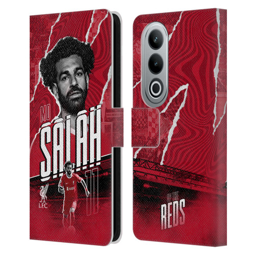 Liverpool Football Club 2023/24 First Team Mohamed Salah Leather Book Wallet Case Cover For OPPO OnePlus Ace 3V 5G