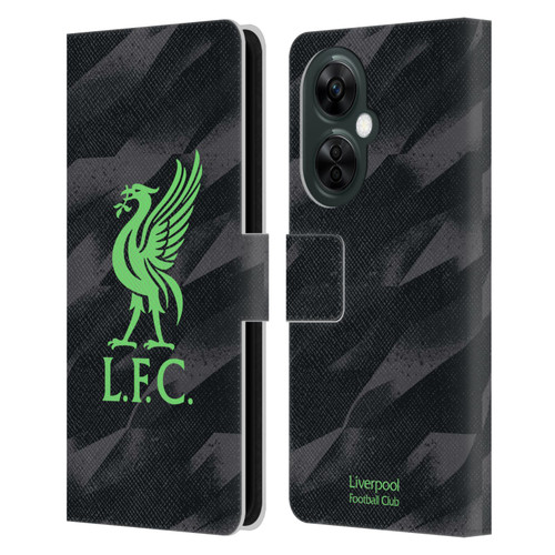 Liverpool Football Club 2023/24 Home Goalkeeper Kit Leather Book Wallet Case Cover For OnePlus Nord CE 3 Lite 5G