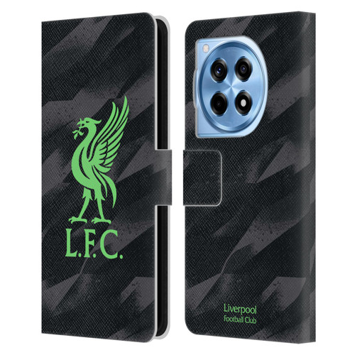 Liverpool Football Club 2023/24 Home Goalkeeper Kit Leather Book Wallet Case Cover For OnePlus 12R