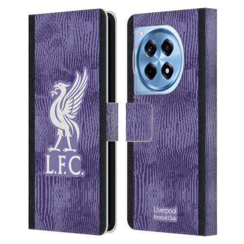 Liverpool Football Club 2023/24 Third Kit Leather Book Wallet Case Cover For OnePlus 12R