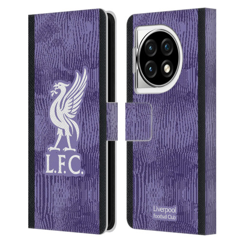 Liverpool Football Club 2023/24 Third Kit Leather Book Wallet Case Cover For OPPO OnePlus Ace 3 5G